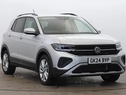 Silver New 2024 VW T-Cross Match SUV | £21,747 (Good price)