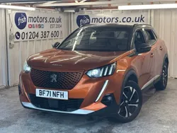 Orange Used 2021 Peugeot e-2008 GT SUV | £11,990 (Fair price)