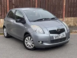Silver Used 2007 Toyota Yaris T3 Hatchback | £3,745 (Fair price)