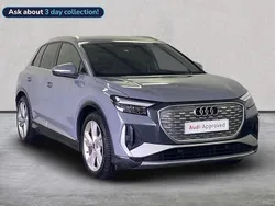 Grey Used 2024 Audi Q4 e-tron S-Line SUV | £33,942 (Super price)