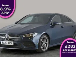 Blue Used 2022 Mercedes CLA180 AMG line Sedan | £21,206 (Super price)
