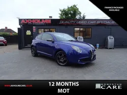 Blue Used 2015 Alfa Romeo MiTo Quadrifoglio Verde Hatchback | £3,495 (Fair price)