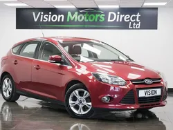 Red Used 2012 Ford Focus Zetec Hatchback | £3,840 (Fair price)