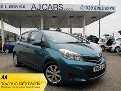 Turquoise Used 2012 Toyota Yaris Multidrive S Hatchback | £7,250 (Fair price)