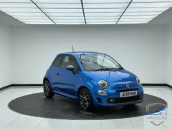 Blue Used 2020 Fiat 500 S Hatchback | £9,595 (Expensive)