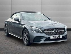 Grey Used 2020 Mercedes C300 AMG Line Premium Cabriolet | £22,395 (Fair price)
