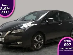Black Used 2021 Nissan Leaf N-Connecta Hatchback | £8,599 (Good price)