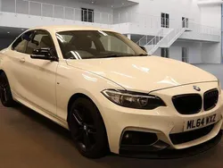 White Used 2014 BMW 218 M Sport Coupe | £7,795 (Fair price)
