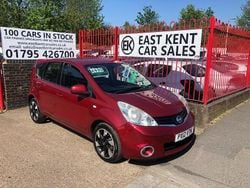 Red Used 2012 Nissan Note Acenta MPV | £4,000 (Expensive)