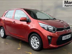 Orange Used 2019 Kia Picanto 2 Hatchback | £8,490 (Fair price)
