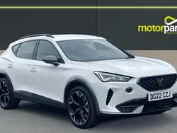 White Used 2022 Cupra Formentor VZ1 SUV | £23,500 (Fair price)
