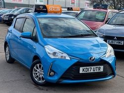 Blue Used 2017 Toyota Yaris Active Hatchback | £7,275 (Good price)