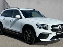 Moonstone white metallic Used 2023 Mercedes GLB200 AMG Line Premium SUV | £30,460 (A bit pricey)
