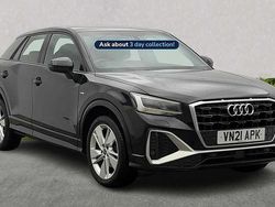 Black Used 2021 Audi Q2 S-Line SUV | £19,579 (Fair price)