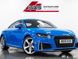 Blue Used 2019 Audi TT S-Line Coupe | £20,495 (Good price)