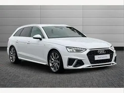 Arkona white Used 2023 Audi A4 S-Line Estate | £30,795 (Expensive)