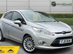 Silver Used 2011 Ford Fiesta Titanium Hatchback | £3,695 (Fair price)