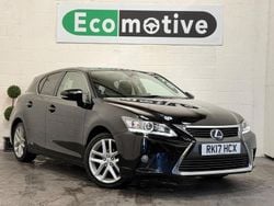 Black Used 2017 Lexus CT200h Hatchback | £9,495 (Good price)