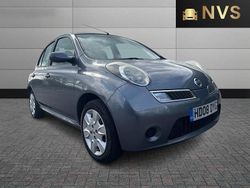 Grey Used 2008 Nissan Micra Acenta Hatchback | £2,495 (Fair price)