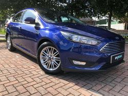 Blue Used 2018 Ford Focus Zetec Hatchback | £7,099 (Good price)