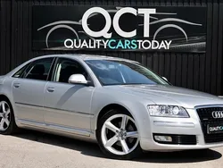 Silver Used 2009 Audi A8 Sport Sedan | £8,995