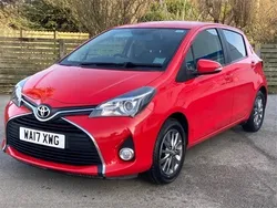 Red Used 2017 Toyota Yaris Hatchback | £8,995 (A bit pricey)