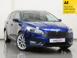 Blue Used 2015 Ford Focus Titanium X Estate | £9,449 (Fair price)