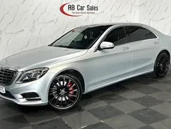 Silver Used 2017 Mercedes S350 AMG line Sedan | £25,299 (Fair price)