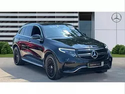 Black Used 2022 Mercedes EQC400 AMG Line Premium Plus SUV | £32,172 (Fair price)
