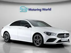 White Used 2022 Mercedes CLA250e AMG Line Premium Sedan | £23,000 (Fair price)