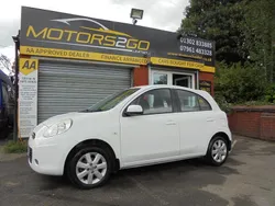 White Used 2013 Nissan Micra Acenta Hatchback | £2,395 (Good price)