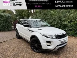 White Used 2013 Land Rover Range Rover evoque Dynamic SUV | £9,989 (Fair price)
