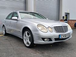 Silver Used 2008 Mercedes E200 Elegance Sedan | £3,000