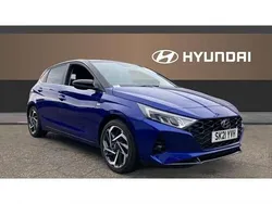 Blue Used 2021 Hyundai i20 Ultimate Hatchback | £13,605 (Fair price)