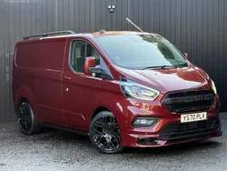 Red Used 2020 Ford Transit Custom Limited Van | £19,990 (Fair price)