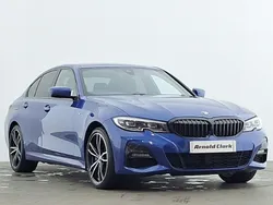 Blue Used 2020 BMW 330e M Sport Sedan | £19,298 (Fair price)