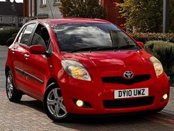 Red Used 2010 Toyota Yaris Hatchback | £3,500 (Fair price)