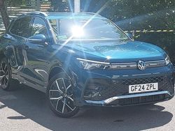 Blue Used 2024 VW Tiguan R-line SUV | £32,998 (Expensive)