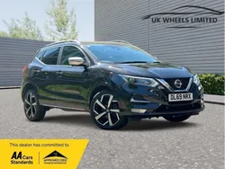Black Used 2019 Nissan Qashqai Tekna+ SUV | £15,290 (Fair price)