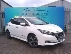 White Used 2019 Nissan Leaf Tekna Hatchback | £8,989 (Fair price)