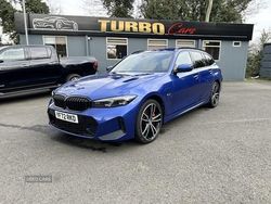 Blue Used 2022 BMW 330e M Sport Estate | £27,950 (Fair price)