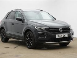 Grey Used 2021 VW T-Roc Black Edition SUV | £18,000 (Fair price)
