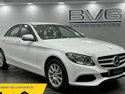 White Used 2016 Mercedes C200 SE Sedan | £9,994 (Good price)