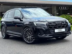 Black New 2025 Audi Q7 Advanced SUV | £81,790 (Expensive)