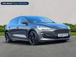 Grey Used 2018 Ford Focus Hatchback | £9,399 (A bit pricey)
