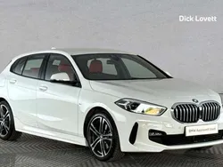 White Used 2022 BMW 118 M Sport Hatchback | £23,000 (Fair price)