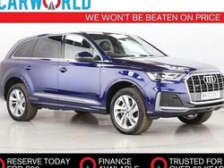 Blue Used 2022 Audi Q7 S-Line SUV | £41,907 (Fair price)