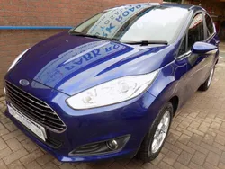 Blue Used 2016 Ford Fiesta Zetec Hatchback | £4,495 (Fair price)