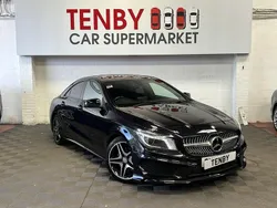 Purple Used 2015 Mercedes CLA220 AMG Sedan | £11,495 (Fair price)