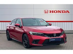 Red Used 2024 Honda Civic Advance Hatchback | £30,375 (Fair price)